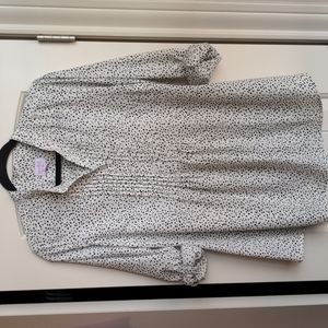 Ingrid and Isabel Polkadot Maternity Blouse